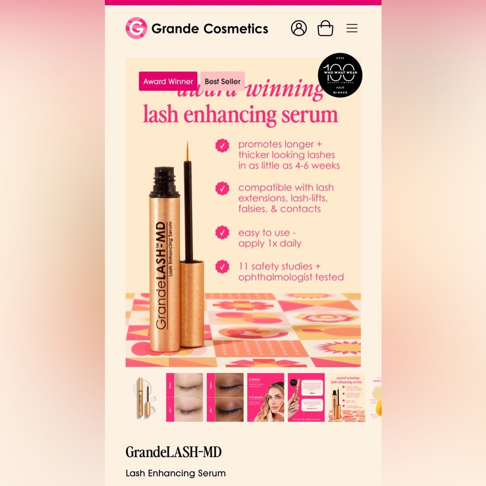 Grande Lash-MD lash enhancing serum